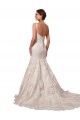 Open Back Mermaid Tulle Wedding Dress with Lace Bodice Melbourne