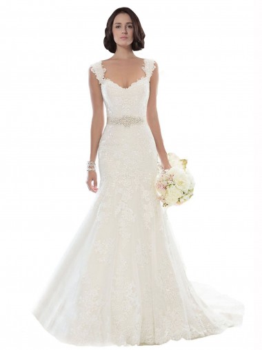 Shop Off the Shoulder Mermaid Lace Beach Wedding Dress with Beaded Belt Melbourne