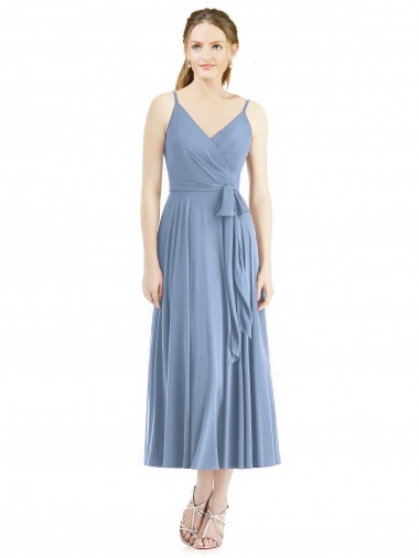 Shop Short Tea Length Chiffon Bridesmaid Dress Melbourne