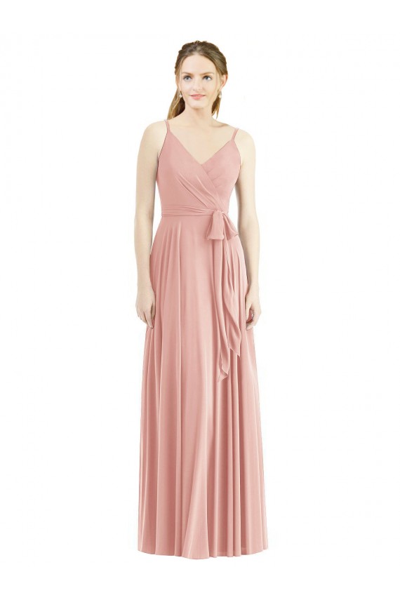 Romantic Full length Long Chiffon Bridesmaid Dress Melbourne