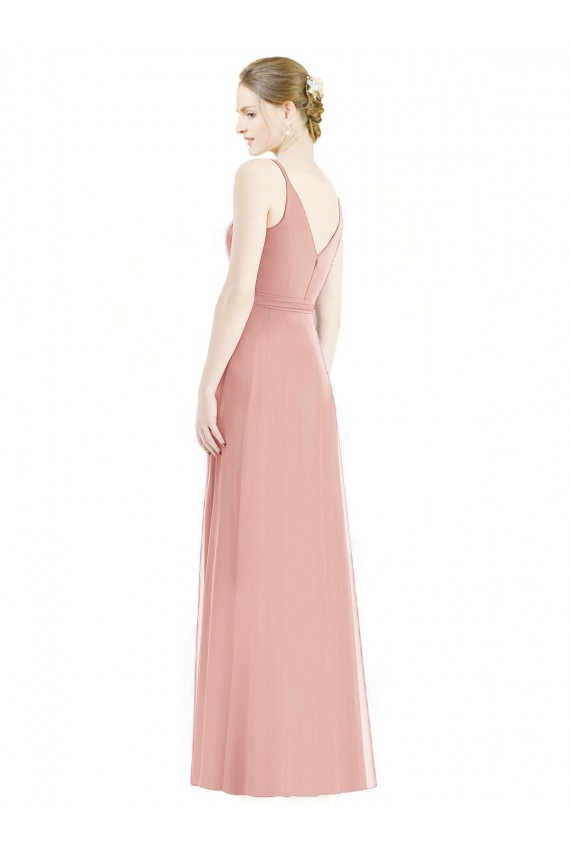 Romantic Full length Long Chiffon Bridesmaid Dress Melbourne