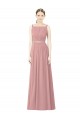 High Neck Chiffon Bridesmaid Dress with Low Back Melbourne