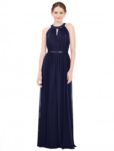 Shop Vintage Full-Length Sleeveless Chiffon Bridesmaid Dress  Melbourne