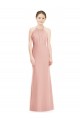 Halter Neck Trumpet Chiffon Bridesmaid Dress Melbourne