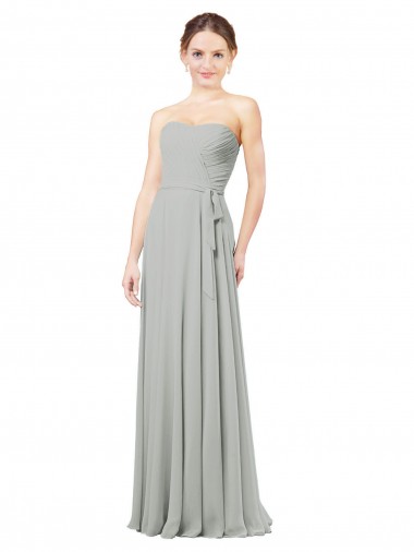 Shop Delicately Draped Chiffon Bridesmaid Dress Melbourne