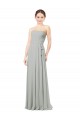 Delicately Draped Chiffon Bridesmaid Dress