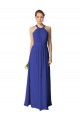 Long Full Length Chiffon Halter Bridesmaid Dress Melbourne
