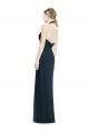 V-Neck Halter Chiffon Bridesmaid Dress with Side Front Slit Melbourne