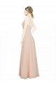 Chiffon Bridesmaids Dress with Matching Chiffon Tie Sash