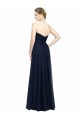 Strapless Sweetheart Long Chiffon Bridesmaid Dress Low Back Melbourne
