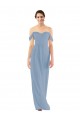 Sweetheart Neckline Chiffon Off-the-Shoulder Bridesmaid Dress Melbourne