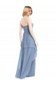 Strapless Chiffon Bridesmaid Dress with Skirt Overlay Melbourne