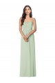 Strapless Sweetheart All-Over Shirring Chiffon Bridesmaid Dress Melbourne