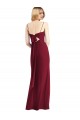 Tie-Back Cutout Trumpet Chiffon Bridesmaid Dress with Front Slit Melbourne