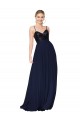 Sweetheart High Neck Sequin Top Long Chiffon Bridesmaid Dress / Prom Dress Melbourne