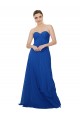 Strapless Sweetheart Draped Chiffon Bridesmaid Dress Melbourne