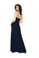 Ruffled Skirt Low Back Long Chiffon Bridesmaid Dress Melbourne