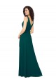 V-Neck Chiffon Bridesmaid Dress with Front Skirt Slit Melbourne