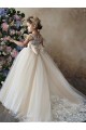 Champagne Ball Gown Sweetheart Chapel Train Sleeveless Flower Girl Dress Melbourne