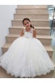 Ivory Ball Gown Floor Length Flower Girl Dress Melbourne