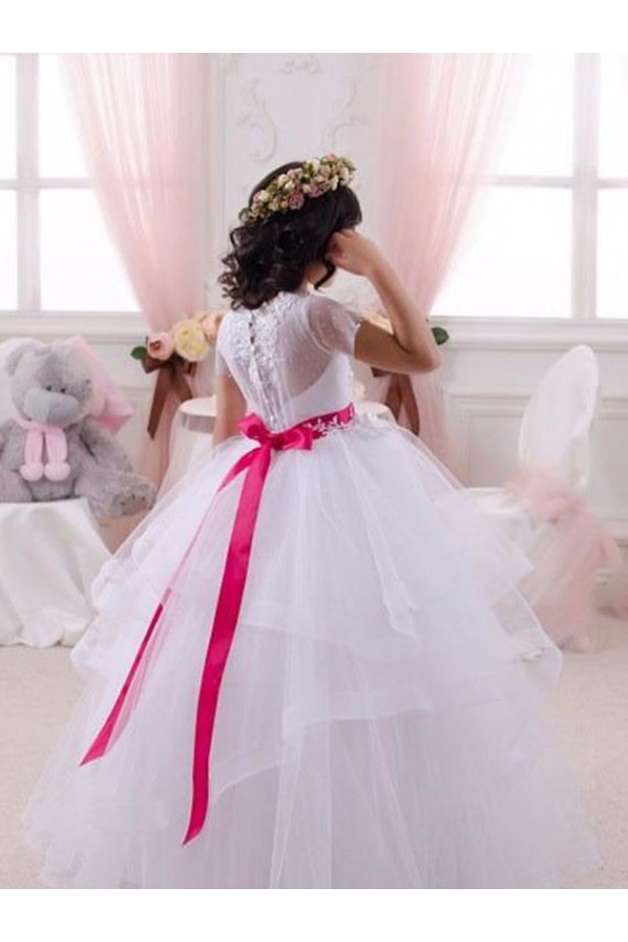 Ivory Ball Gown Sweetheart Floor Length Flower Girl Dress Melbourne