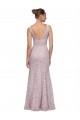 Lace V-Neckline Long Full Length Bridesmaid Dress / Prom Dress Melbourne