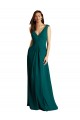 Long A-Line Lace and Chiffon Bridesmaid Dress with Open Back Melbourne