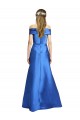 Sleeveless Off the Shoulder Ball Gown Formal Satin Bridesmaid Dress / Prom Dress Melbourne