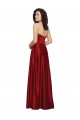 Strapless Satin Bridesmaids Dress with Beaded Pocket and Soft Pleating Melbourne