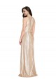 Floor Length Halter Neck Sparkling Formal Sequin Bridesmaid Dress / Prom Dress with Pleats Melbourne