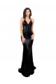 Sleek Fishtail Shaped Open Back Formal Sequin Bridesmaid Dress / Prom Dress Melbourne
