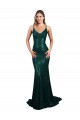 Fishtail Shaped V-Neck Open Back Long Formal Sequin Bridesmaid Dress / Prom Dress Melbourne