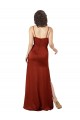 Floor-Length Formal Silky Satin Bridesmaid Dress / Prom Dress with Skirt Slit Melbourne