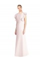 Ruffle Cap Sleeves Open Back Trumpet Bridesmaid Dress / Prom Dress Melbourne