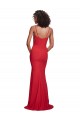 Spaghetti Strap Slip Neckline Formal Crepe Bridesmaid Dress / Prom Dress Melbourne