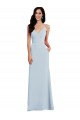 V Back Spaghetti Strap Maxi Bridesmaid Dress / Prom Dress with Pockets Melbourne