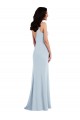 V Back Spaghetti Strap Maxi Bridesmaid Dress / Prom Dress with Pockets Melbourne