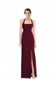 Tie Halter Open Back Trumpet Bridesmaid Dress / Prom Dress Melbourne