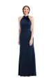High Neck Open Back Long Maxi Bridesmaid Dress / Prom Dress Melbourne