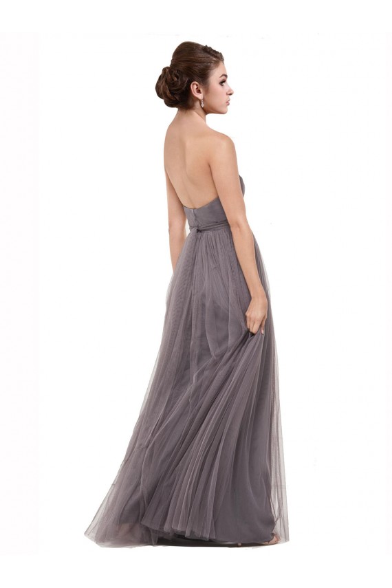Strapless Tulle Bridesmaid Dress with Waistband Melbourne
