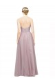 Sweetheart Neckline Long Tulle Bridesmaid Dress with Lace Bodice Melbourne