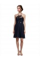 High Neck Illusion Bodice Bridesmaids Dress Melbourne