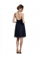 High Neck Illusion Bodice Bridesmaids Dress Melbourne