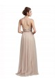Sweetheart Tulle Bridesmaid Dress with High Neck Illusion Bodice Melbourne