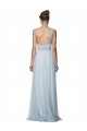 One Shoulder Illusion Tulle Bridesmaid Dress with Knot Detail Melbourne