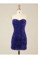 Short Sweetheart Velvet Sequin Homecoming Dress / Prom Dress Melbourne