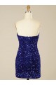 Short Sweetheart Velvet Sequin Homecoming Dress / Prom Dress Melbourne