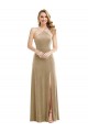 High Neck Halter Open Back Long Velvet Maxi Bridesmaid Dress / Prom Dress Melbourne