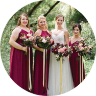 Shop Red Bridesmaid Dresses Melbourne